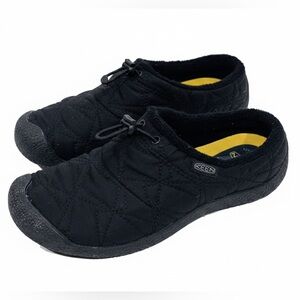 Keen Women’s Howser 3 Black Quilted Casual Slide